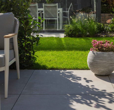 Terrastegel keramiek bloempot 100x100cm