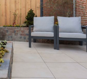 Terrastegel keramiek stoel 60x60cm