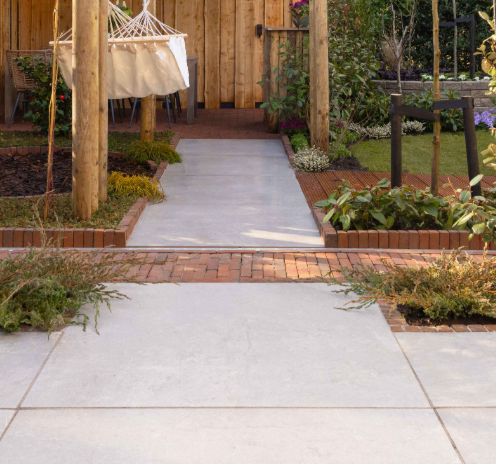 Terrastegel keramiek hangmat 100x100cm