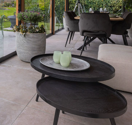 Terrastegel keramiek  veranda100x100cm