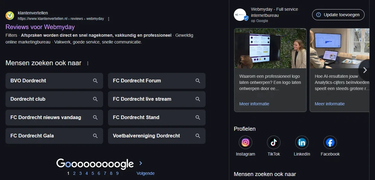 wmd google lokaal seo