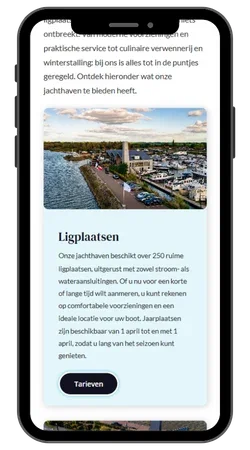 Jachthaven streefkerk mobiel